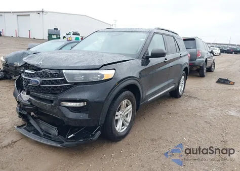 2021 Ford Explorer Xlt z USA, uszkodzony, nr VIN 1FMSK8DH5MGC13925